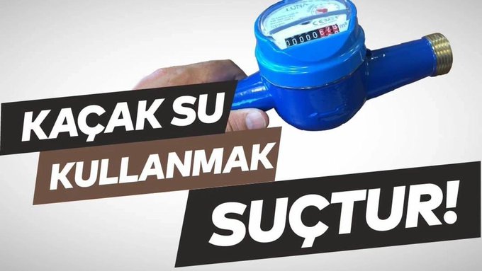KAÇAK SU KULLANMAK SUÇTUR